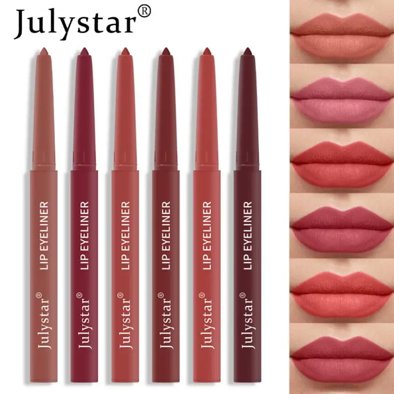 

Waterproof Lipstick Pen Velvet Matte Lip Liner Gentle Colors Matte Lipstick Pen Lip Contouring Long Lasting Lipliner Pencil