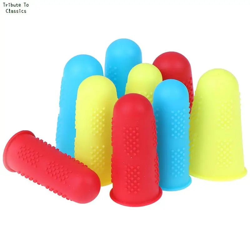 Finger Protector Silicone Thumb Knife Protector Gears Cutting Vegetable Harvesting Knife Pinching Plant Blade Scissors Gloves