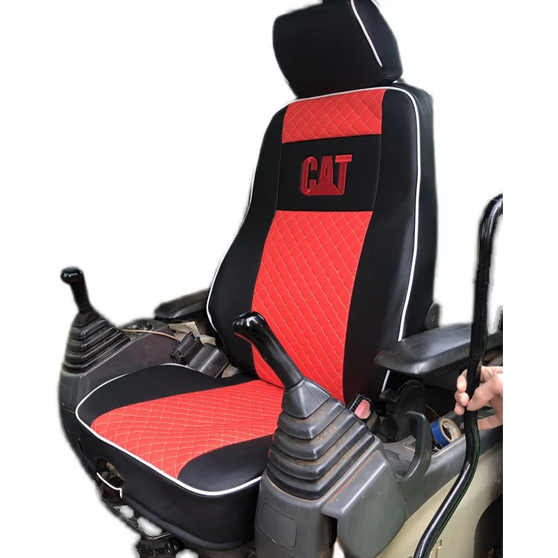 

Специальный Роскошный чехол для сиденья экскаватора XOJOX для картера 320d 315 325 330 336d B C, чехол для сиденья, аксессуары для подушек, запчасти для экскаватора