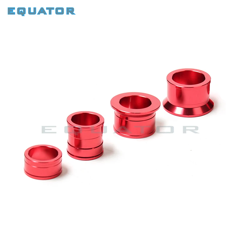 CNC Billet Aluminum Front with Rear Wheel Hub Spacers wheel busher Fit CR 125 250R CRF 250R 250X 450R 450X Motorcross Dirt Bike