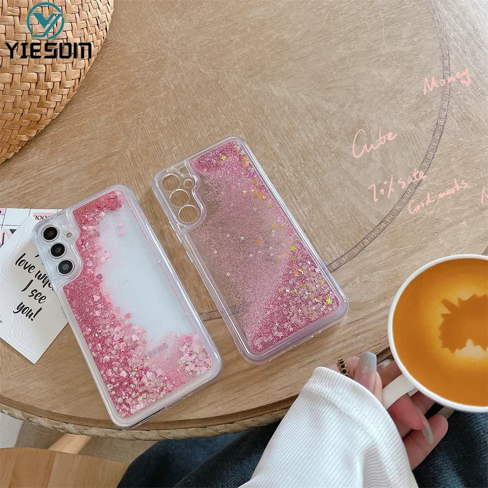 Sparkling Glitter Silicone Phone Case - Shimmering Protective Cover
