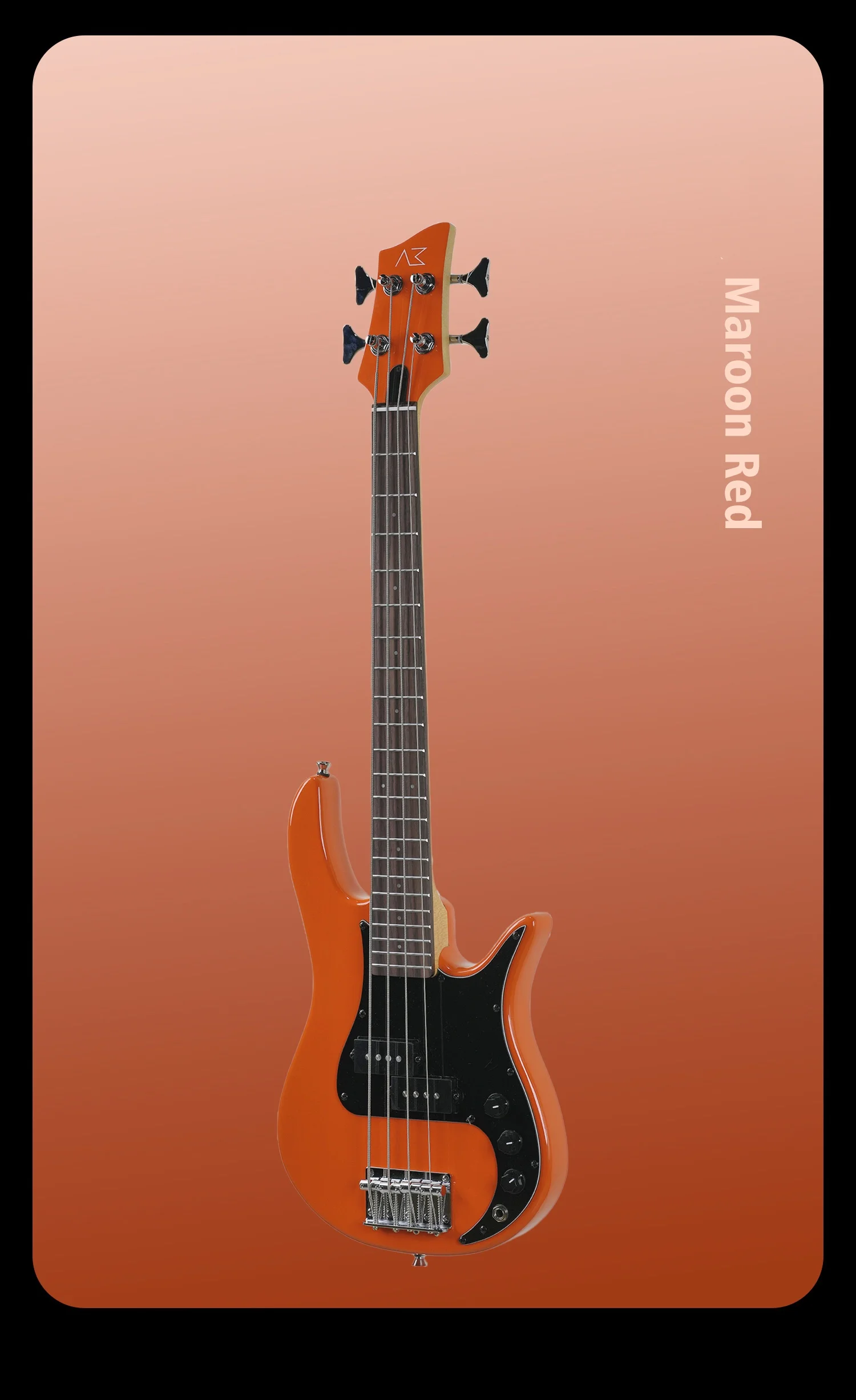 AKAMA MINI GROOVE Portable Travel for Beginner Kids Mini Bass