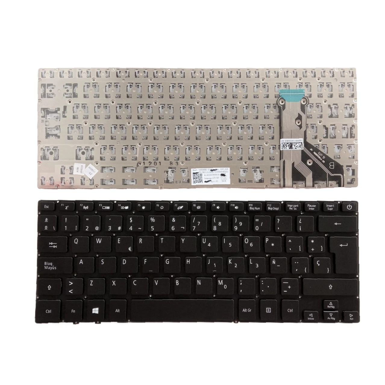 

Новая испанская клавиатура для ноутбука Acer Swift 7 SF713-51-M51W SF713-51 SP714-51 SF714-52, замена для ноутбука