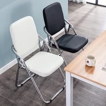 

Home Seat Cushion Dining Chairs Commercial Bistro Loft Floor Folding Leisure Chair Wedding Metal Vintage Sillas Bar Stool OA50DC