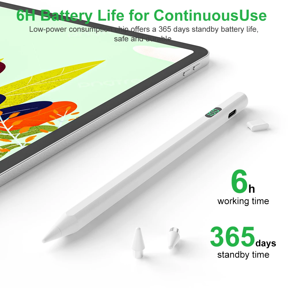 Universal Stylus pen 2 in 1 for Android Universal Touch Screen Pencil Capacitive Pen for iPad Xiaomi Huawei Phone and Tablet
