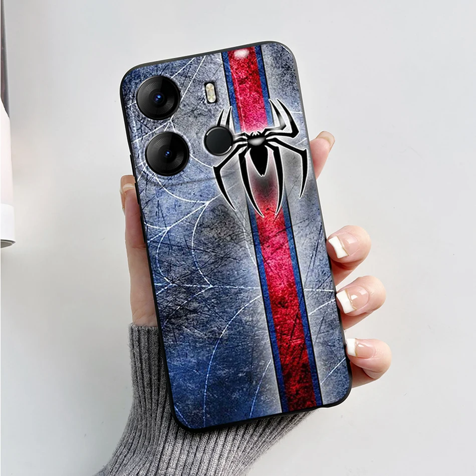 Luxury Marble Soft Silicone Phone Case - Tecno Pop 7 Series