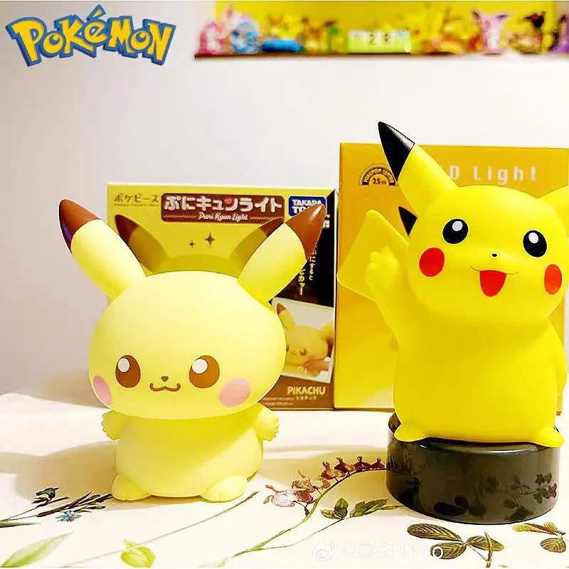 takara-tomy-lampe-de-chambre-pokemon-puni-kyun-pikachu-originale-jouets-pour-bol-monstre-de-poche-animaux-Electroniques-cadeau-de-noel