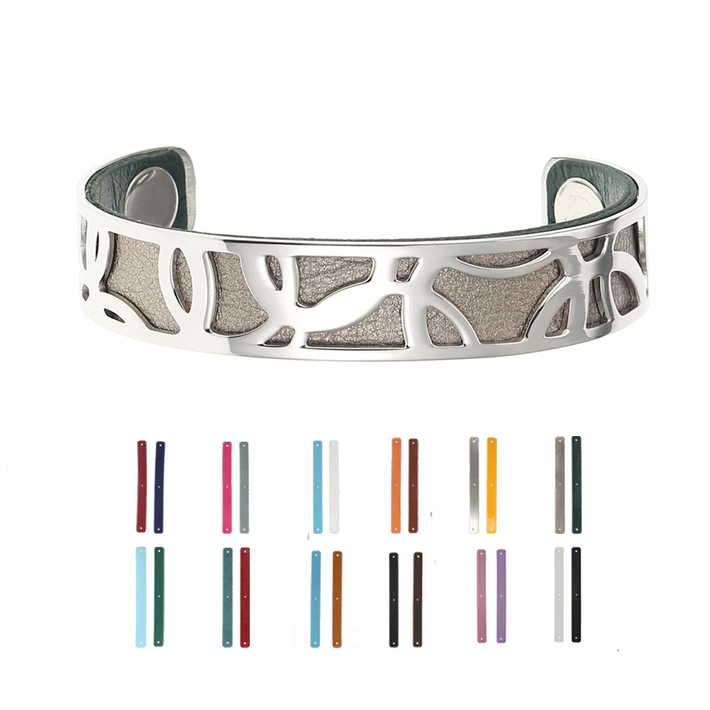Cremo Fashion 2022 Love Cuff Bracelets For Women Stainless Steel Bracelet Manchette Interchangeable Leather Jonc Femme Jewelry