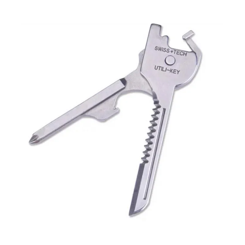 Mini knife Screwdriver Multi Tool 6in1 Stainless Steel Utili-Key Key Ring Chain Pendant Pocket Cutter multitool pocket knives,multi function tool,keychain tool