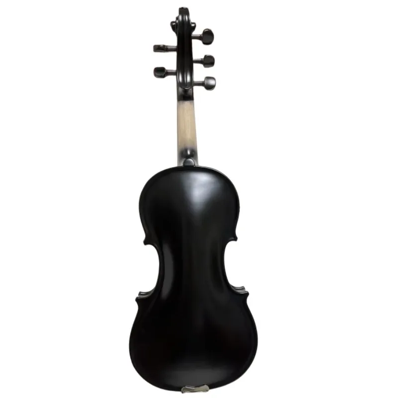 Black color drawing 5 strings 4/4 electric violin Acoustic violin E-Violin