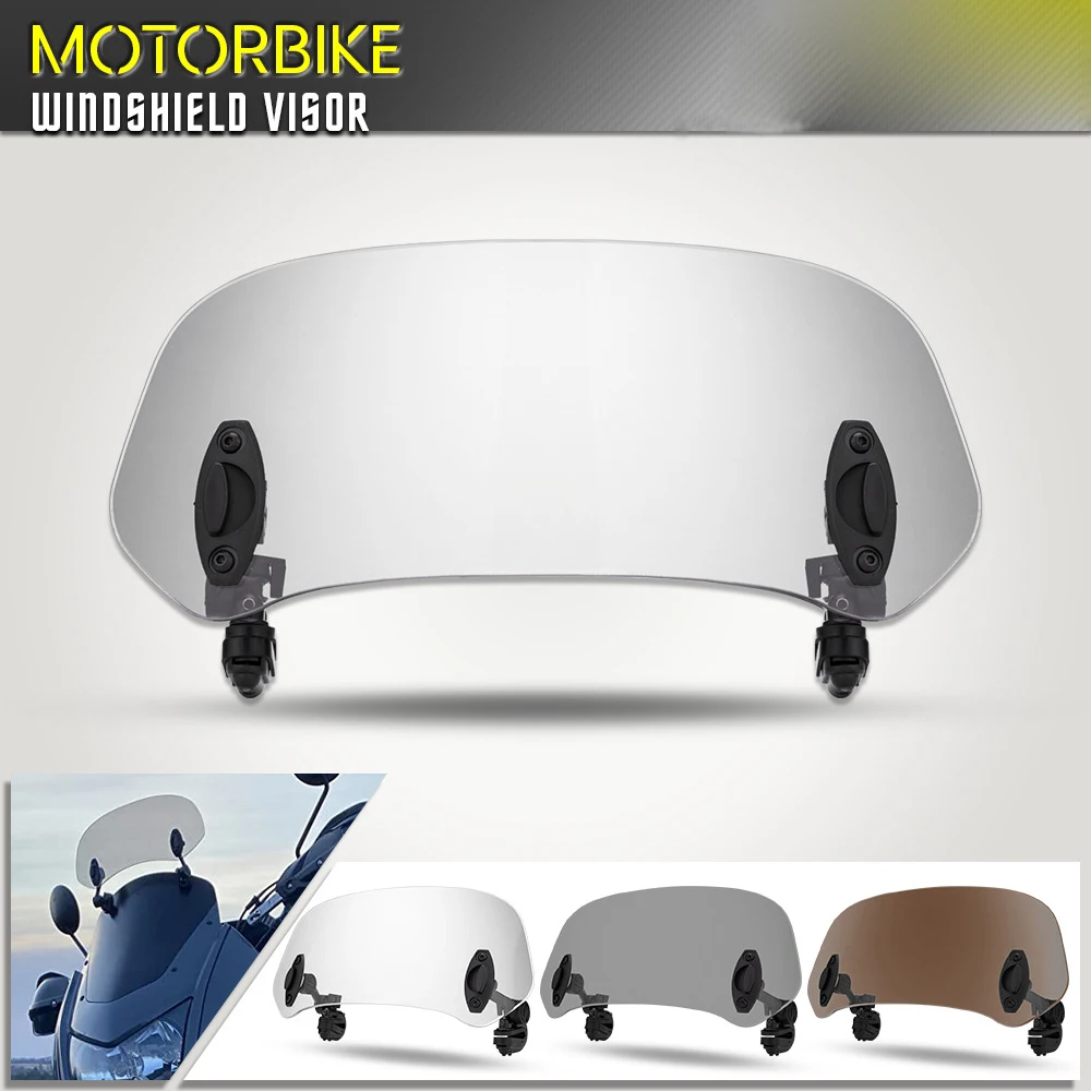 Accessori Parabrezza Moto Per Honda Cb500X Bmw F800R Gs 1200 Yamaha Mt 09 Ducati Monster 696 Bmw Gs 1200 Trident 660