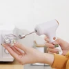 Handheld Mixer Electric Mixer Mini Electric Whisk USB Rechargeable Egg Beater Set with One-Touch Speed Control for Kitchen 2