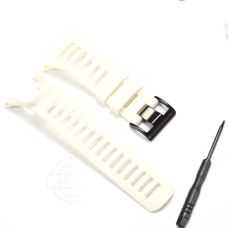 Durable Waterproof Silicone Replacement Watch Band with Rubber Strap