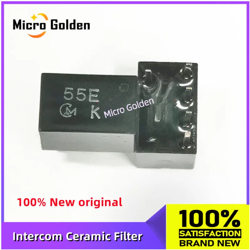 ミーページ 10pcs) 55E Communication Intercom Ceramic Filter 455KHZ