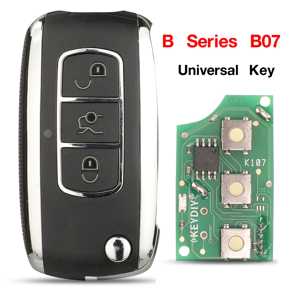 Jingyuqin Chiave Originale Fai Da Te B07 Telecomando Universale 3 Pulsanti Chiave Remota Per Kd900 Urg200 Mini Kd Kd-X2 Kd-Max Per Stile Bentley