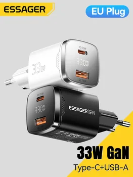 Essager GaN 33W 충전기 - 화이트/블랙