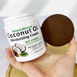 Organic Premium Cold Pressed Coconut Oil - Repair & Moisturize Skin and Hair (Coconut)