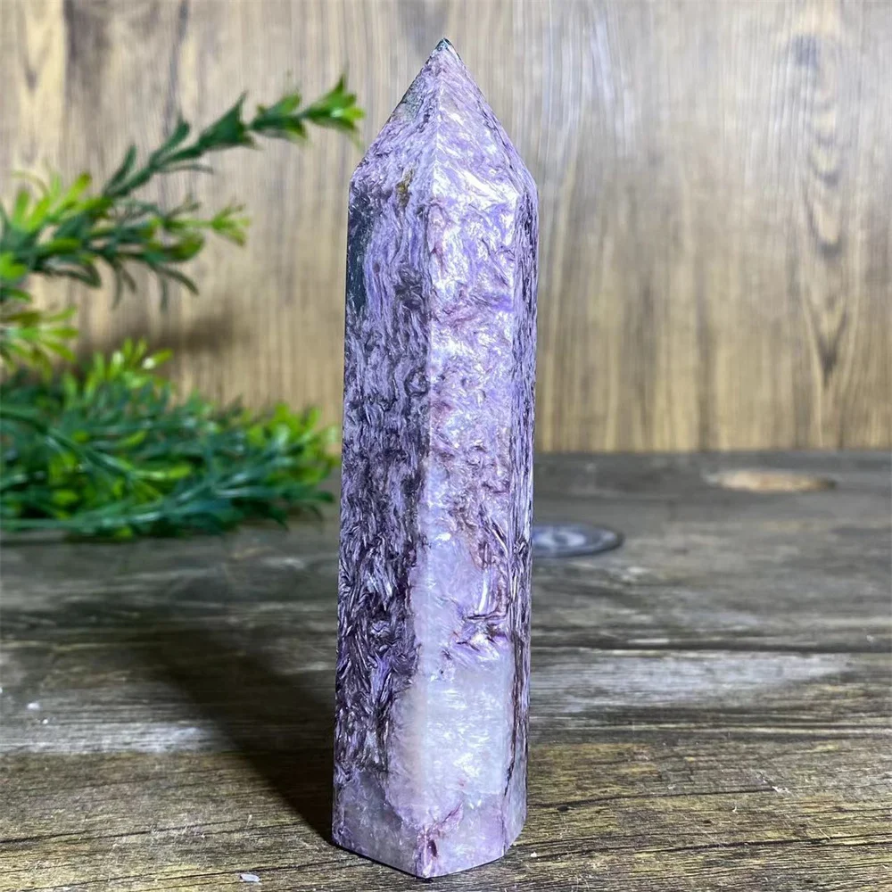 Charoite Crystal Tower 3