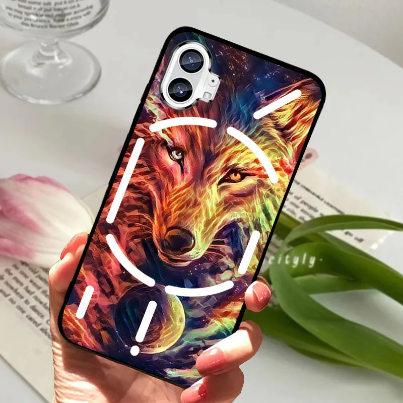 Shockproof Black Bumper Back Phone Case