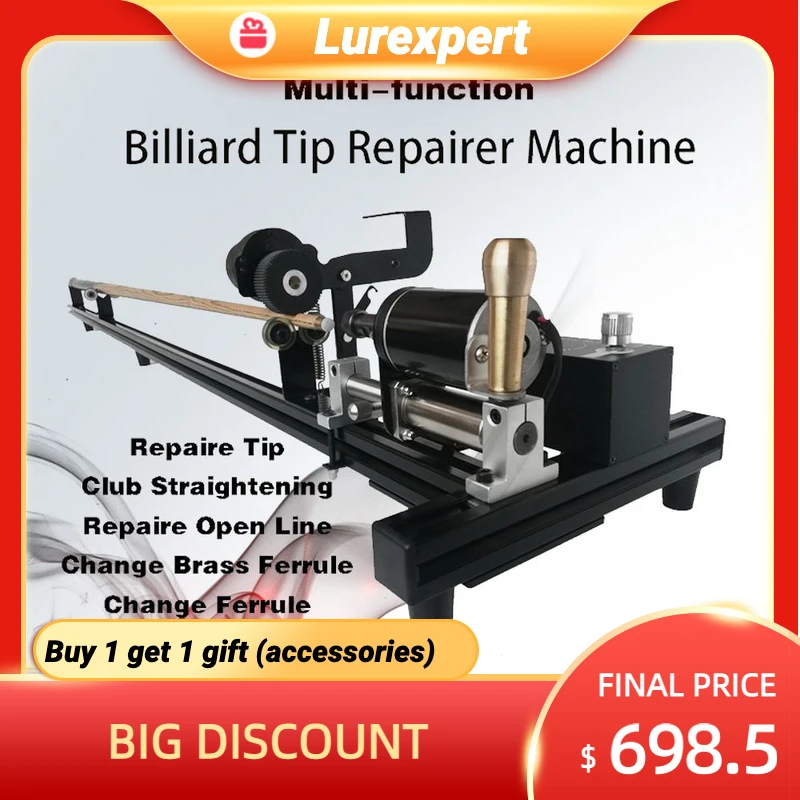 Baili Billiard Cues Repair Tool Snooker Pool Cue Tip Repair Multi