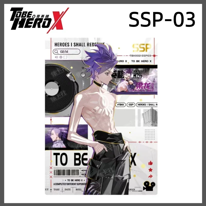 Genuine To Be HERO X Card TBHX-02 Series Collection Cards SSP SP