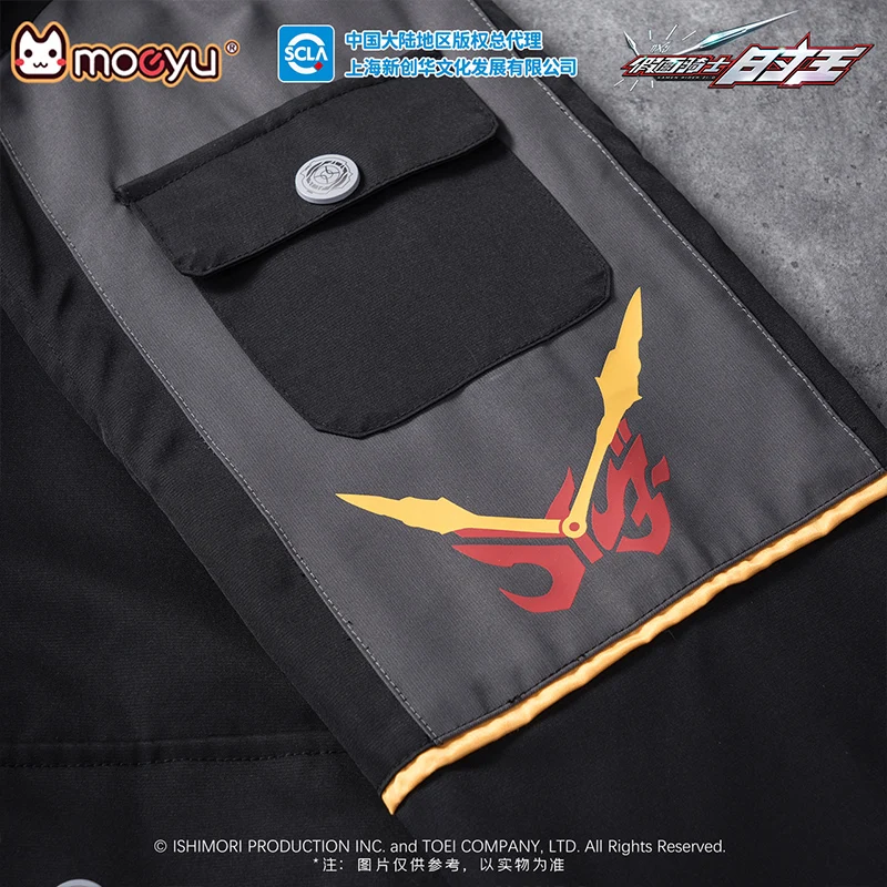 Original Moeyu KAMEN RIDER ZI-O Trench Coat Anime Jacket Men Women Clothing Costume Casual Outdoor Zipper Jackets Streetwear 5
