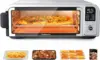 19QT Digital 8-in-1 Air Fryer Toaster Oven, 550°F Flavor-Lock Tech, Flip Up & Away Capability, 40+ Recipes, Airfryer Countertop 1