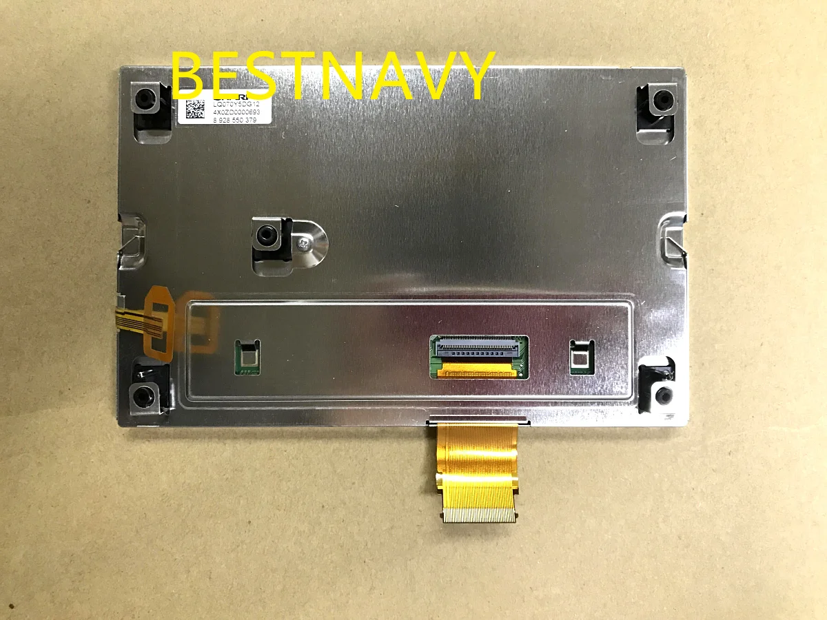 LQ070Y5DG12 자동차 GPS 네비게이션 LCD 모니터 시스템용 터치스크린이 없는 새로운 브랜드 7인치 LCD 디스플레이 LQ070Y5DG14