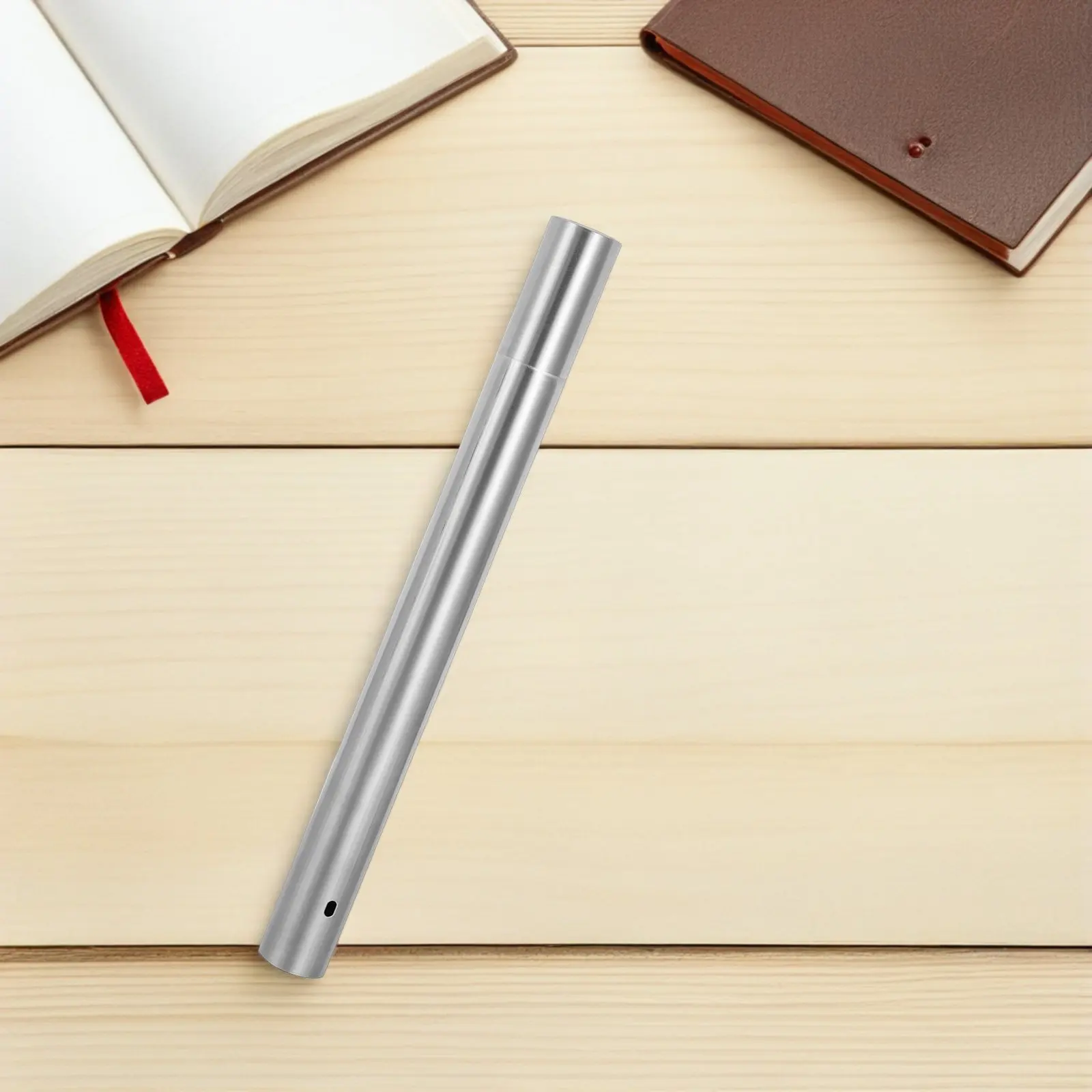 2Pcs 출생 증명서 보호 커버 튜브 방수 찢어짐 방지 금속 주최자 여행용 보관용 실린더 실린더 박스