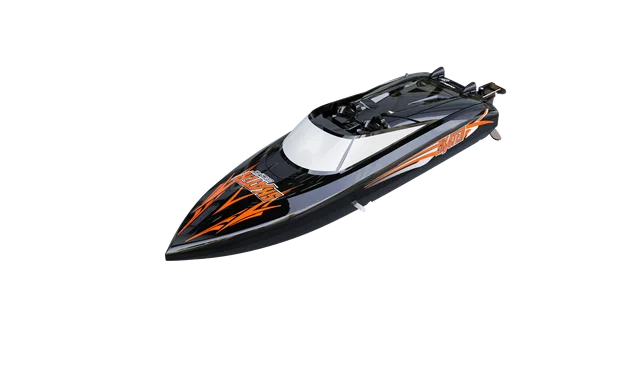 UDIR/C UDI034 RC Racing Boat High Speed Remote-controlled Speedboat with Brush Electronic Remote Control Boat for Kids RC Boat 2