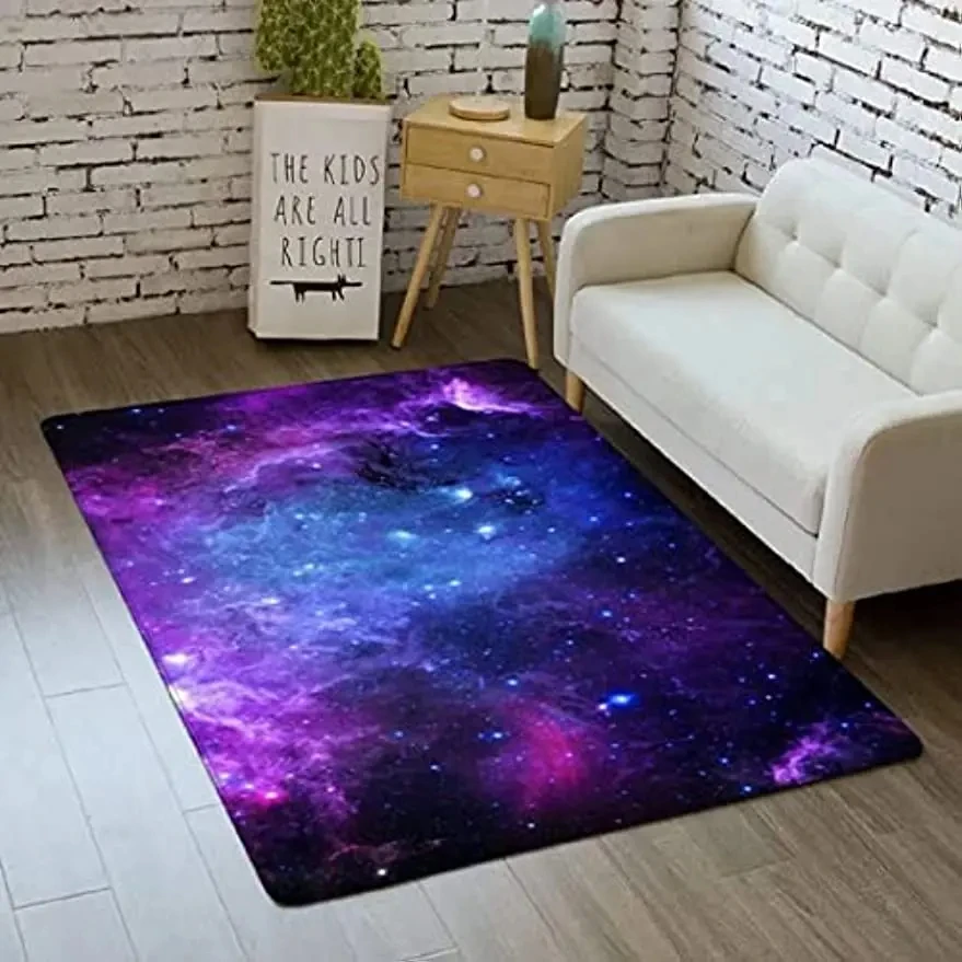 

Ковер Galaxy для гостиной, домашний декор, напольные коврики для спальни, детские коврики для ползания, коврики для игровой комнаты