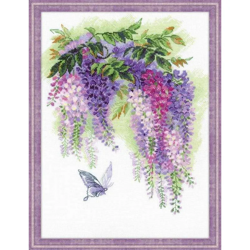 Cross Stitch Set Chinese Cross-stitch Kit Embroidery Needlework Craft Packages Cotton Fabric Floss New Designs Embroidery ZZ558
