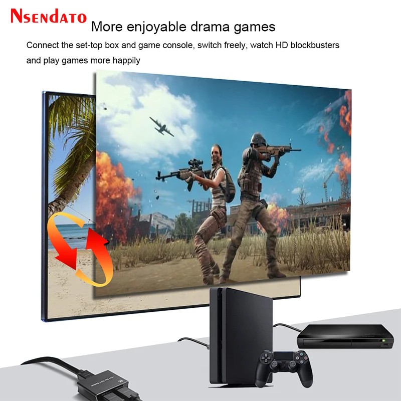 8K 30Hz 2 in 1 Displayport 1.4 DP to DP Bi-Direction Switch Splitter 1X2 2x1 DP Extension Displayport DP Switcher