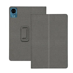 Elastic Band PU Leather Folding Stand Cover for Teclast T70 14 - inch (GRAY)
