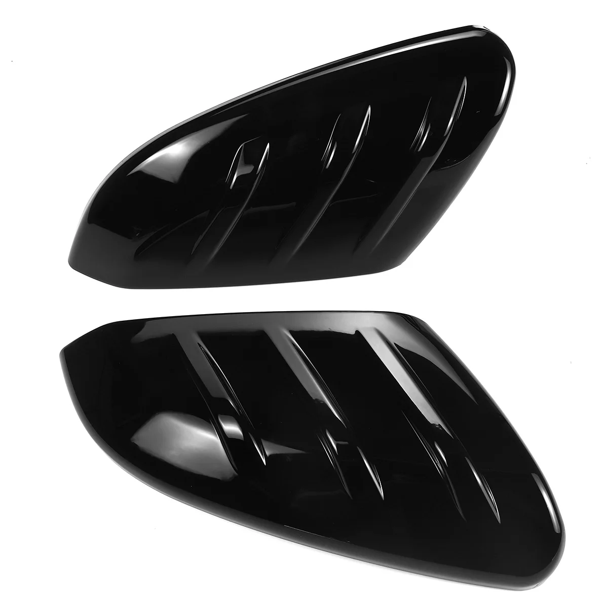 Für honda civic 10. Generation 2014-2017 Typ-R Fließheck glänzend schwarz Rückspiegel abdeckung Tür Seitenflügel Spiegel kappen Fall Add-On – Detail 4