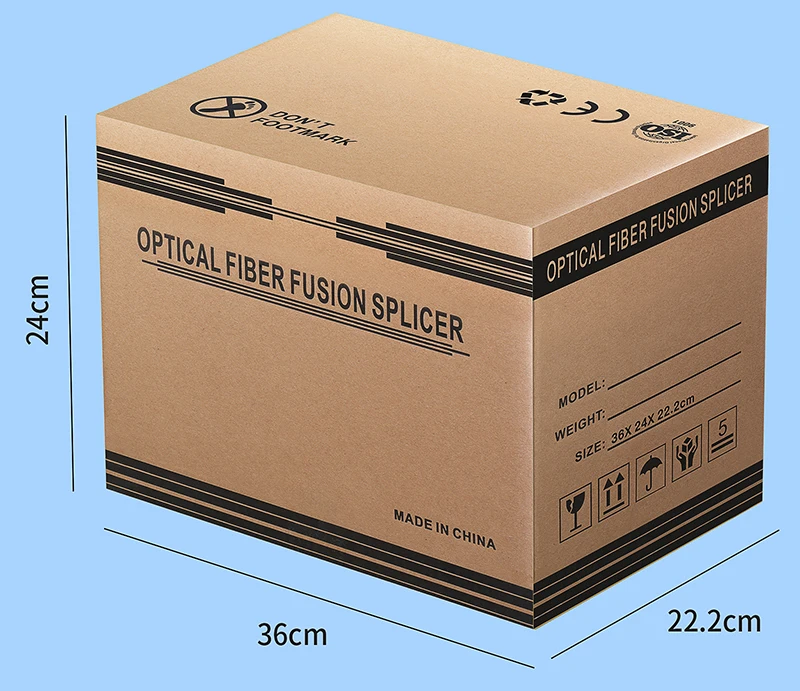 A-80S/A-88S Optical Fiber Fusion Splicer 6 Motor Touch Screen Multilingual Fiber