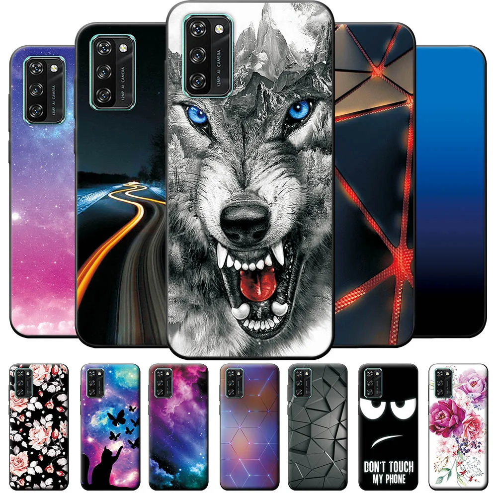 Per Blackview A100 Custodia Blackviewa100 Custodie Antiurto Per Blackview A100 Marmo Nero Silicone Cover Posteriore Paraurti Fundas