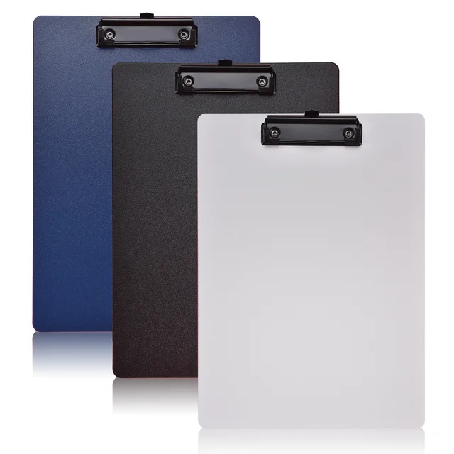A4 File Folder Clipboard Writing Pad Memo Clip Board Clips Test Paper Storage Organizer School Supplies Office Stationary 1