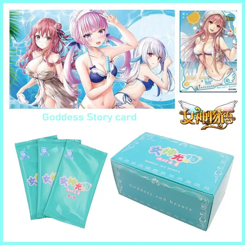 

cartoon characters Goddess Story Hatsune Miku Anime Bronzing Genuine collection cards Christmas Birthday gifts Children's toys