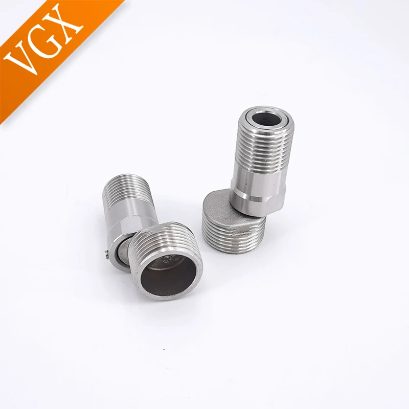 Shower Extension Corner Telescopic Curved Feet 360 Degree Adjustable Shower Faucet Angled Adapter for Bathroom Eccentric Screw faucet accessories