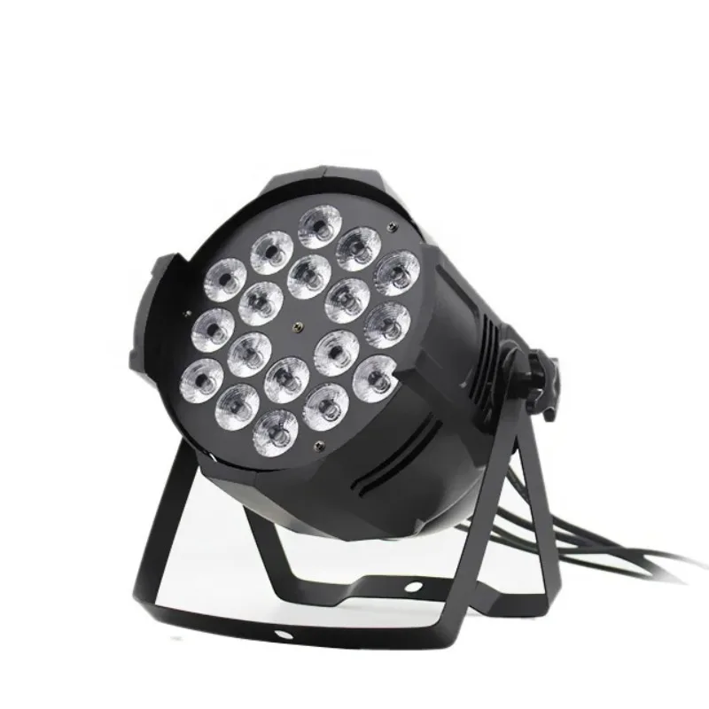 

Pro Dmx RGBWA UV 6in1 18x18W Wash Par64 Can Led Par Light with Factory Price
