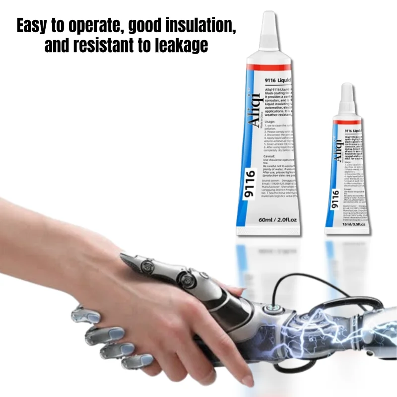Liquid Electrical Tape Rubber Electrical Wire Cable Coat Fix Line Glue Waterproof Insulating Glue High-Temperature Resistant