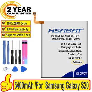Batteria EB-BG980ABY da 5400 mAh di marca superiore al 100% nuova per batterie Samsung Galaxy S20