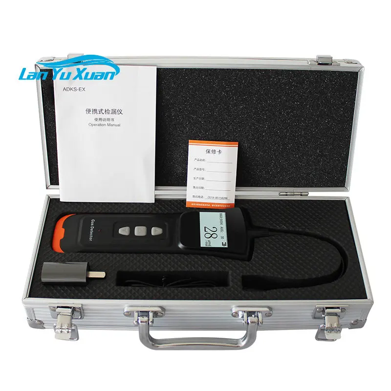 

Portable combustible gas leak detector, liquefied natural gas ADKS-1 (EX) leak alarm