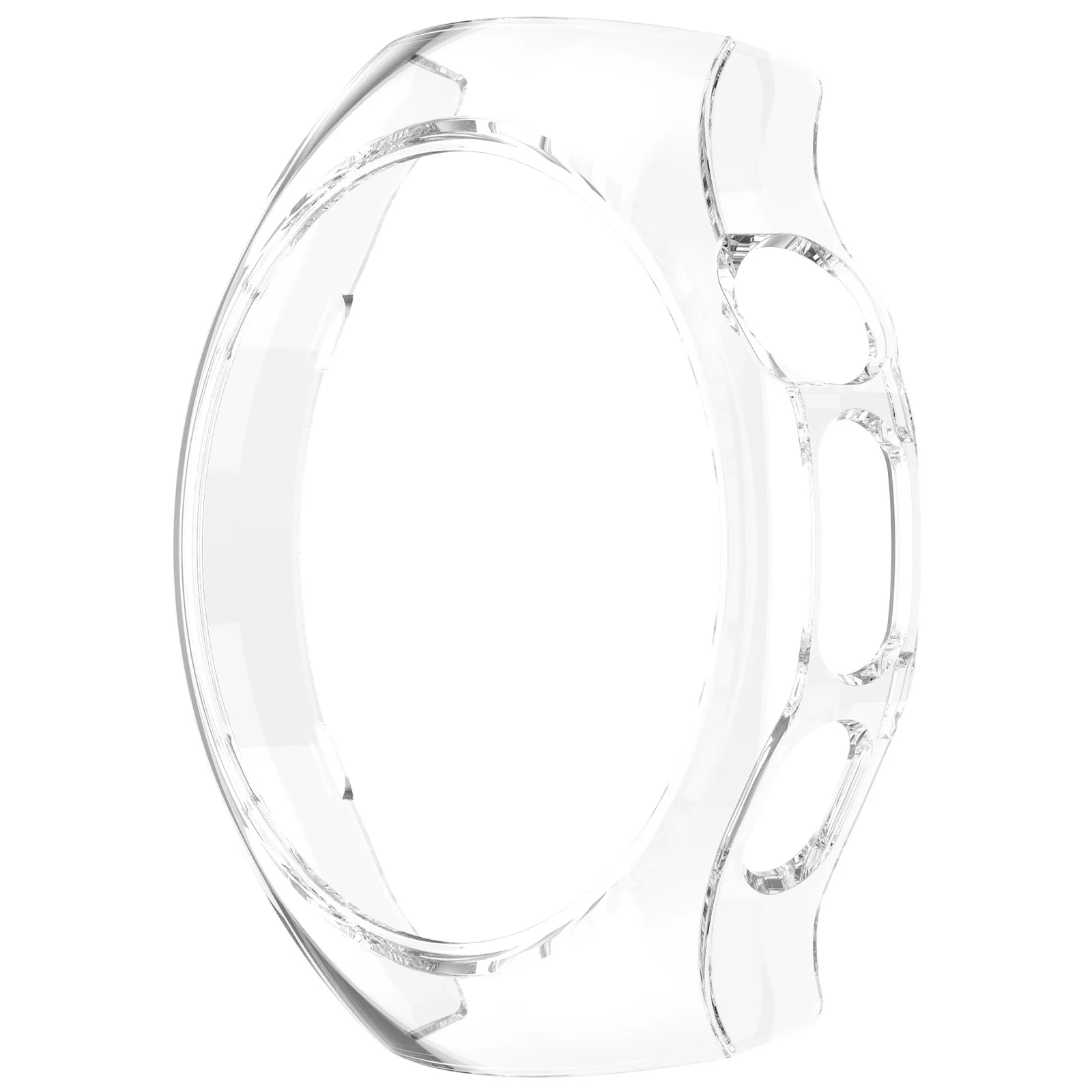 Durable Shockproof PC Hard Case for Huawei Watch 5 - Stylish Protective Shell with Hollow Design