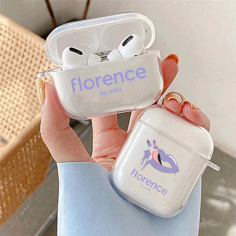 Cute Cartoon Florence By Mills Case For Airpods 3 2 1 Pro 2 Gen 2022 Wireless Bluetooth Earphone Box Fashion Cover Funda