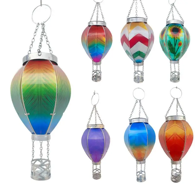 

Воздушный шар, Солнечный фонарь, пламя, мерцающий подвесной сад, яркие солнечные фонари, наружные водонепроницаемые украшения