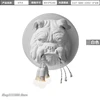 Nordic animal Dog wall lamp dining room study bedroom lamp creative designer KTV Bulldog wall light Home Decor Lighting fixtures 6