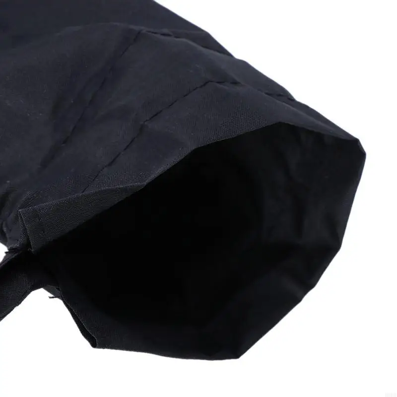 69HF Reverse Umbrella Storage Bag Black Waterproof Dustproof Stain Proof for Protecti