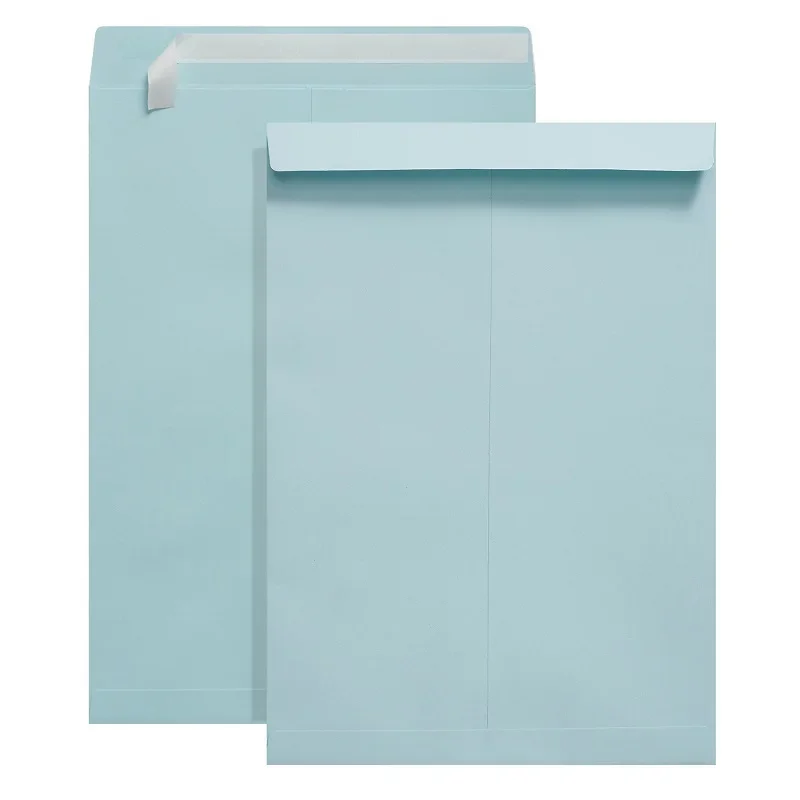 A4 Envelope Kraft Paper Self Sealing Bag Document Packaging Bag 50pcs/lot